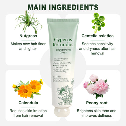 AgeVance Cyperus Rotundus Hair Removal Cream